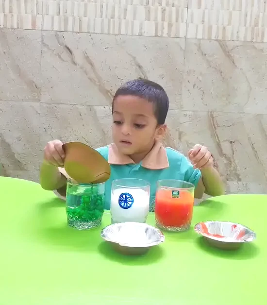 Independence Day activity at bodhi bloom playschool